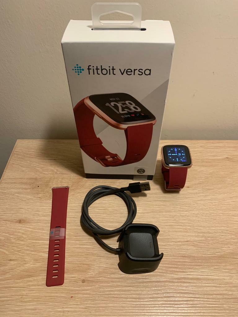fitbit versa special edition ruby